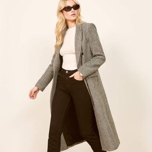 Reformation Middlebury Coat in Baker
